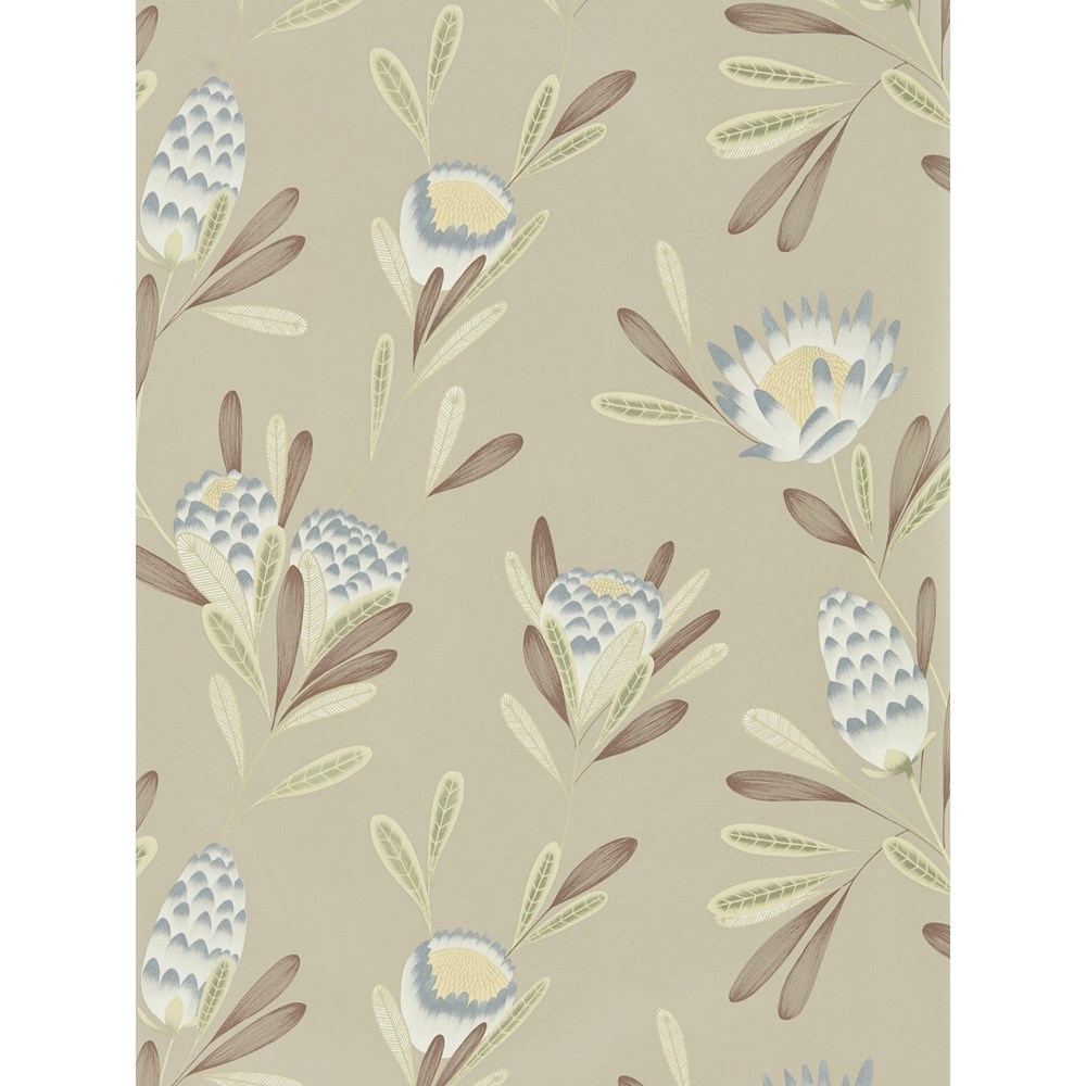 Cayo Wallpaper 111772 by Harlequin in Mist Blue Linden